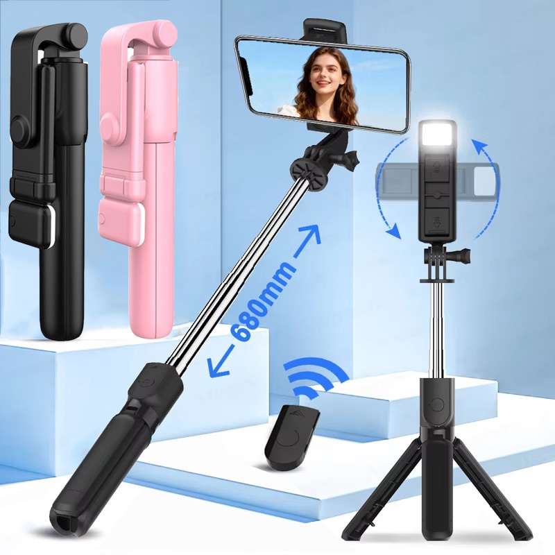 Phone Selfie Stick Tripod Blue - đánh giá và giá Photography Basics