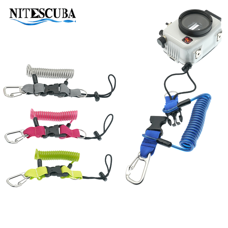 Đèn Lặn 316 Chống Mất Xoắn Ốc  - đánh giá và giá Camera Wrist Strap