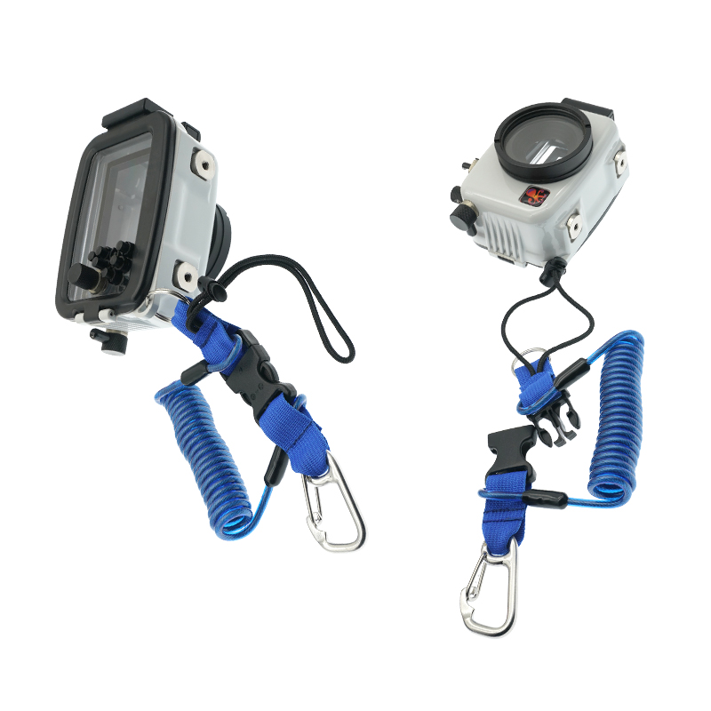 Đèn Lặn 316 Chống Mất Xoắn Ốc  - đánh giá và giá Camera Wrist Strap