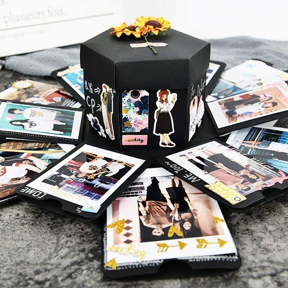 Photo Album Box DIY Scrapbook  - đánh giá và giá Photographic Memory