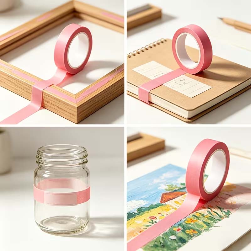 3/6Rolls Pink Fine Line Maskin - đánh giá và giá Photography Design