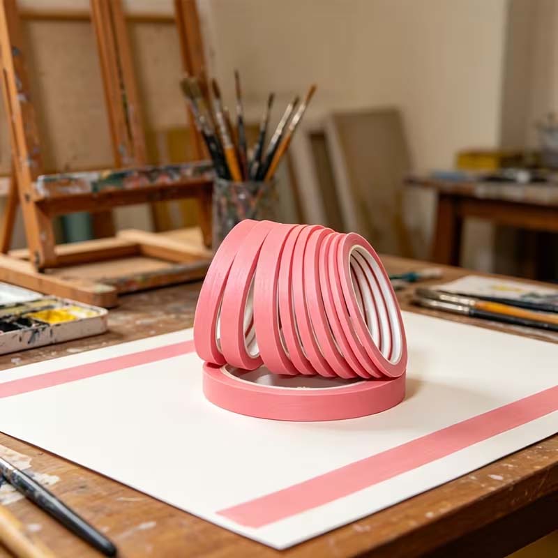 3/6Rolls Pink Fine Line Maskin - đánh giá và giá Photography Design