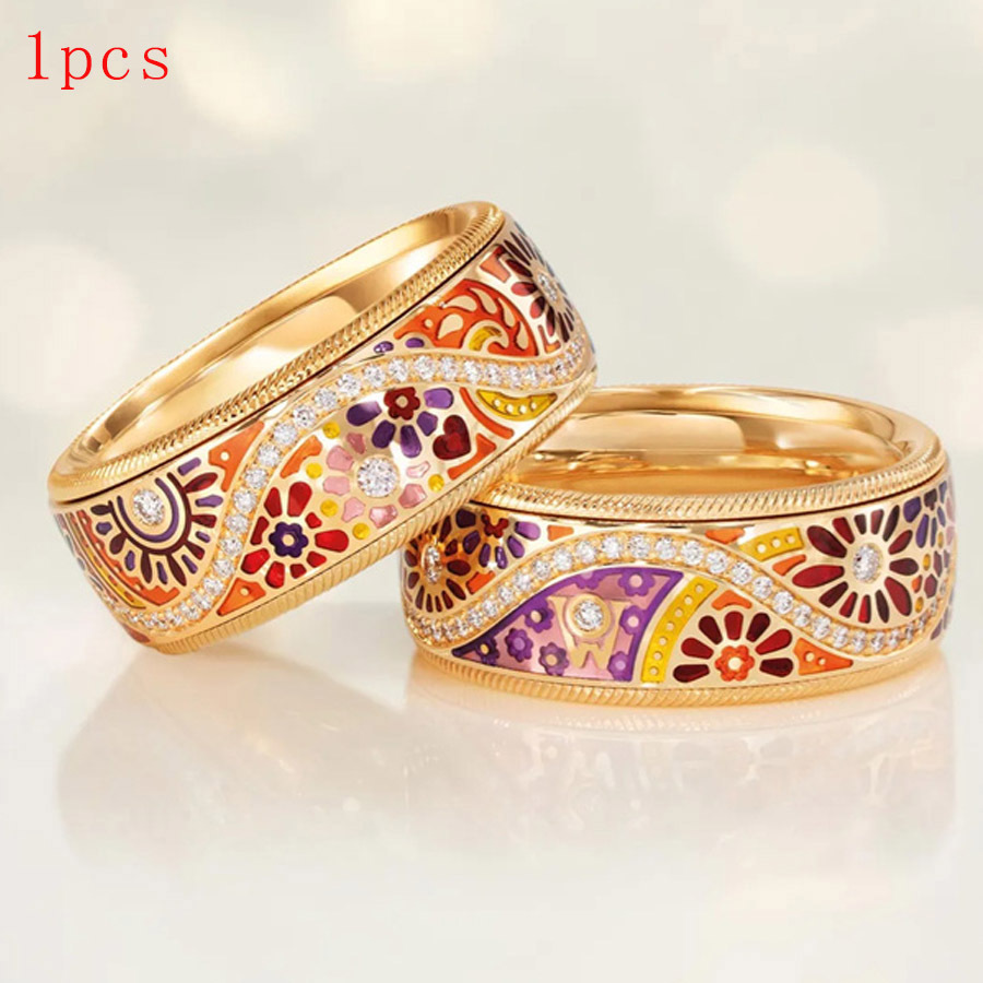 1pc Exquisite Inlaid White CZ  - đánh giá và giá Photography Geometry