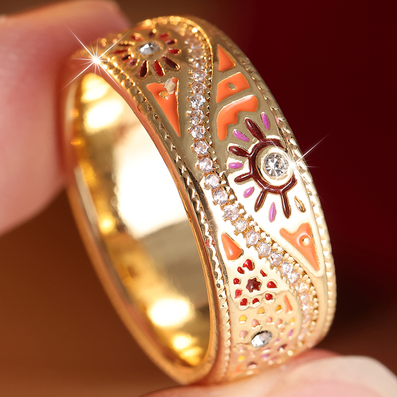 1pc Exquisite Inlaid White CZ  - đánh giá và giá Photography Geometry