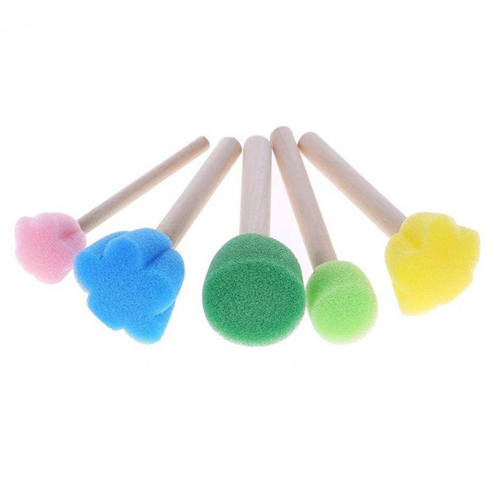 5Pcs/set Art Paint Sponge Stam - đánh giá và giá Photography Design
