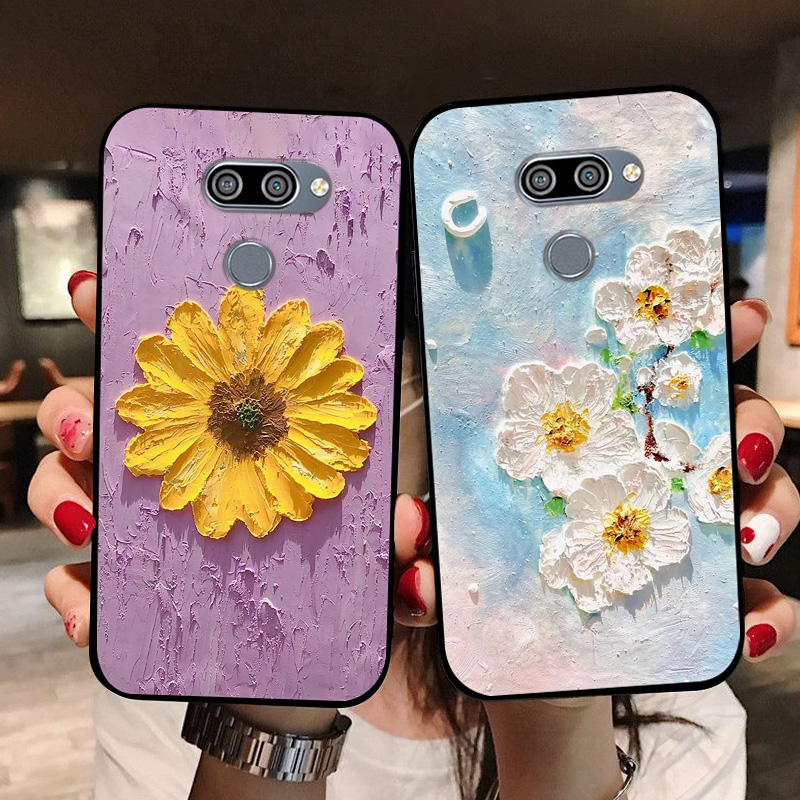 For LG K50 Q60 Phone Case Love - đánh giá và giá Photography Geometry