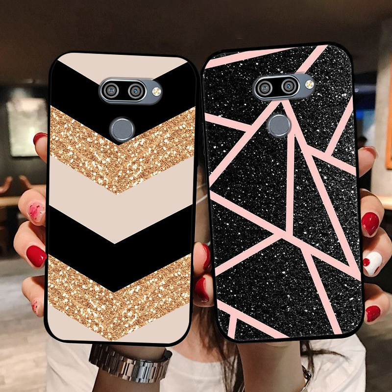 For LG K50 Q60 Phone Case Love - đánh giá và giá Photography Geometry