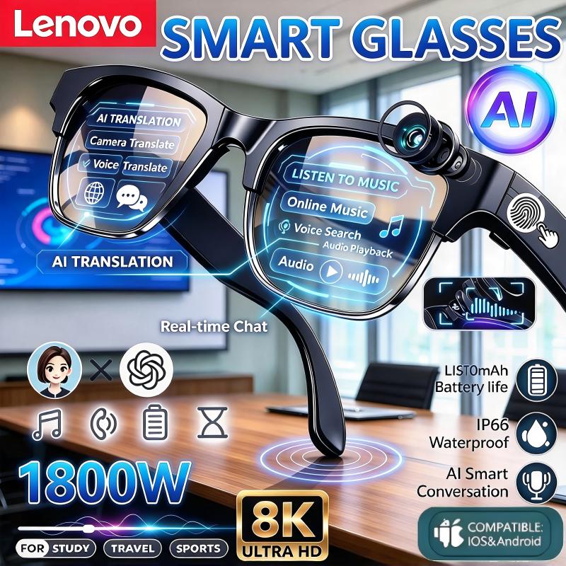 Lenovo 8K HD AI Smart Glasses  - đánh giá và giá Photography Japanese