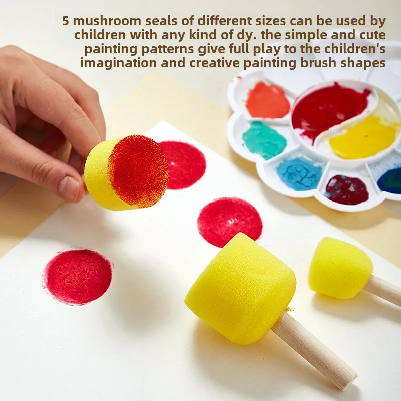 10 Pcs Set Wooden Handle Mushr - đánh giá và giá Photography Design